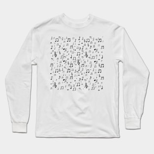 Music note pattern Long Sleeve T-Shirt